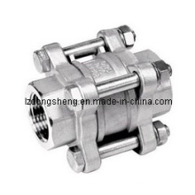 3-PC Spring Loaded Check Valve